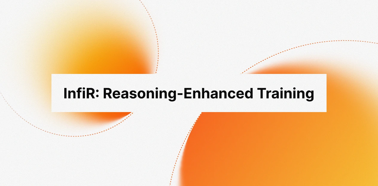 InfiR: Reasoning-Enhanced Training